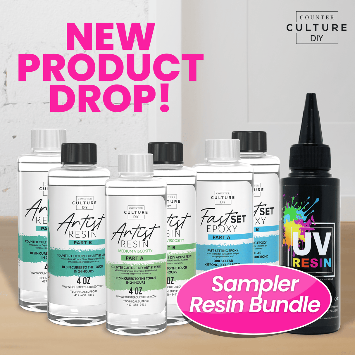 Resin Tester Bundle - Counter Culture DIY