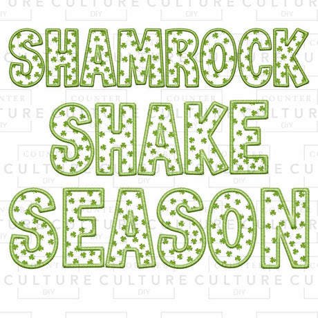 Shamrock Shake Season DTF Transfer - Counter Culture DIY