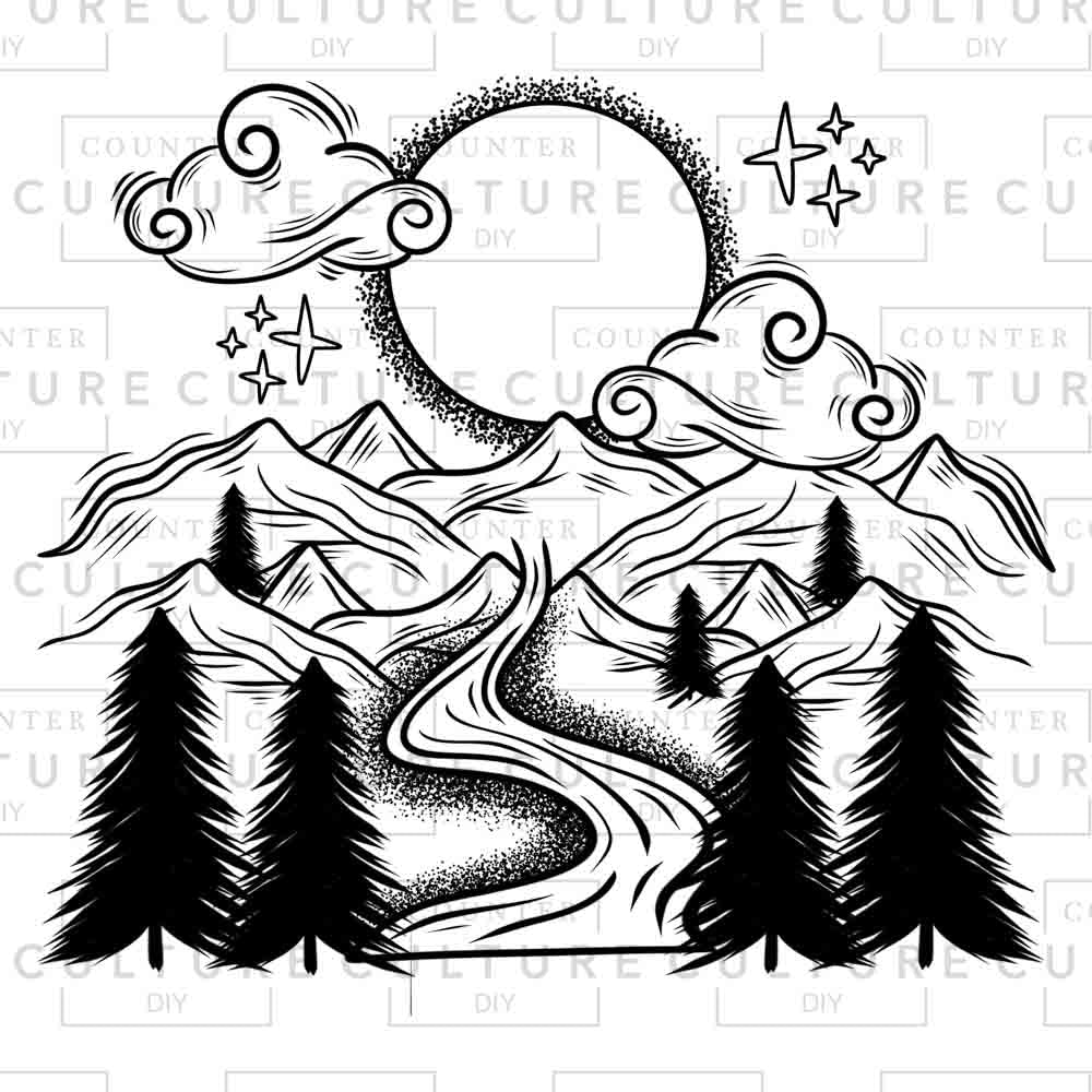 Single UV DTF - Counter Culture DIY