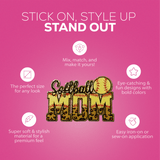 "Softball Mom" Chenille Patch - Counter Culture DIY