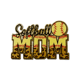 "Softball Mom" Chenille Patch - Counter Culture DIY