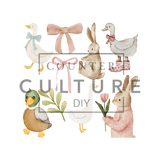 UV DTF Decal Element Sheets: Artist Series