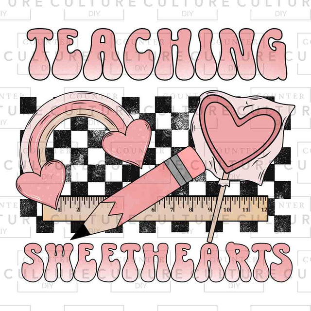 Teaching Sweehearts UV DTF - Counter Culture DIY