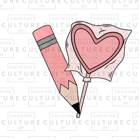 Teaching Sweethearts UV DTF 2 - Counter Culture DIY