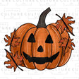 Watercolor Pumpkin Leaves UV DTF - Counter Culture DIY
