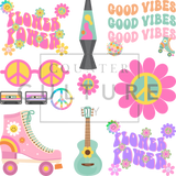 UV DTF Decal Element Sheets: Artist Series