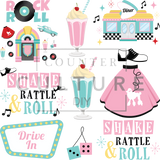 UV DTF Decal Element Sheets: Artist Series