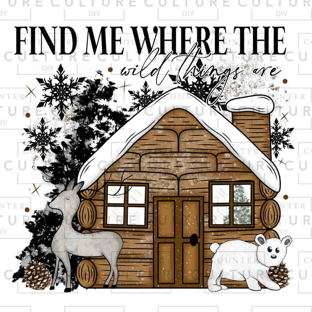 Where the wild things are UV DTF - Counter Culture DIY