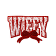 "Wifey" Red Chenille Patch - Counter Culture DIY