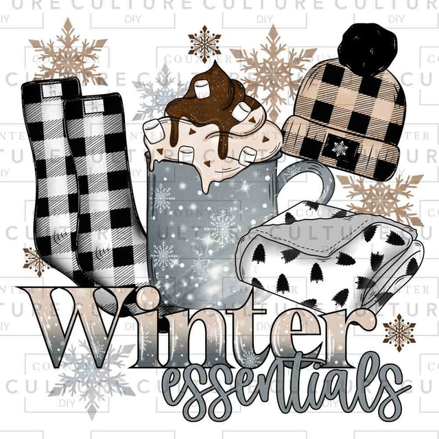 Winter Essentials UV DTF - Counter Culture DIY