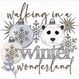 Winter Wonderland DTF Transfer - Counter Culture DIY