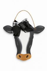 Wooden Cow Head Door Hanger Blank - Counter Culture DIY