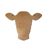 Wooden Cow Head Door Hanger Blank - Counter Culture DIY