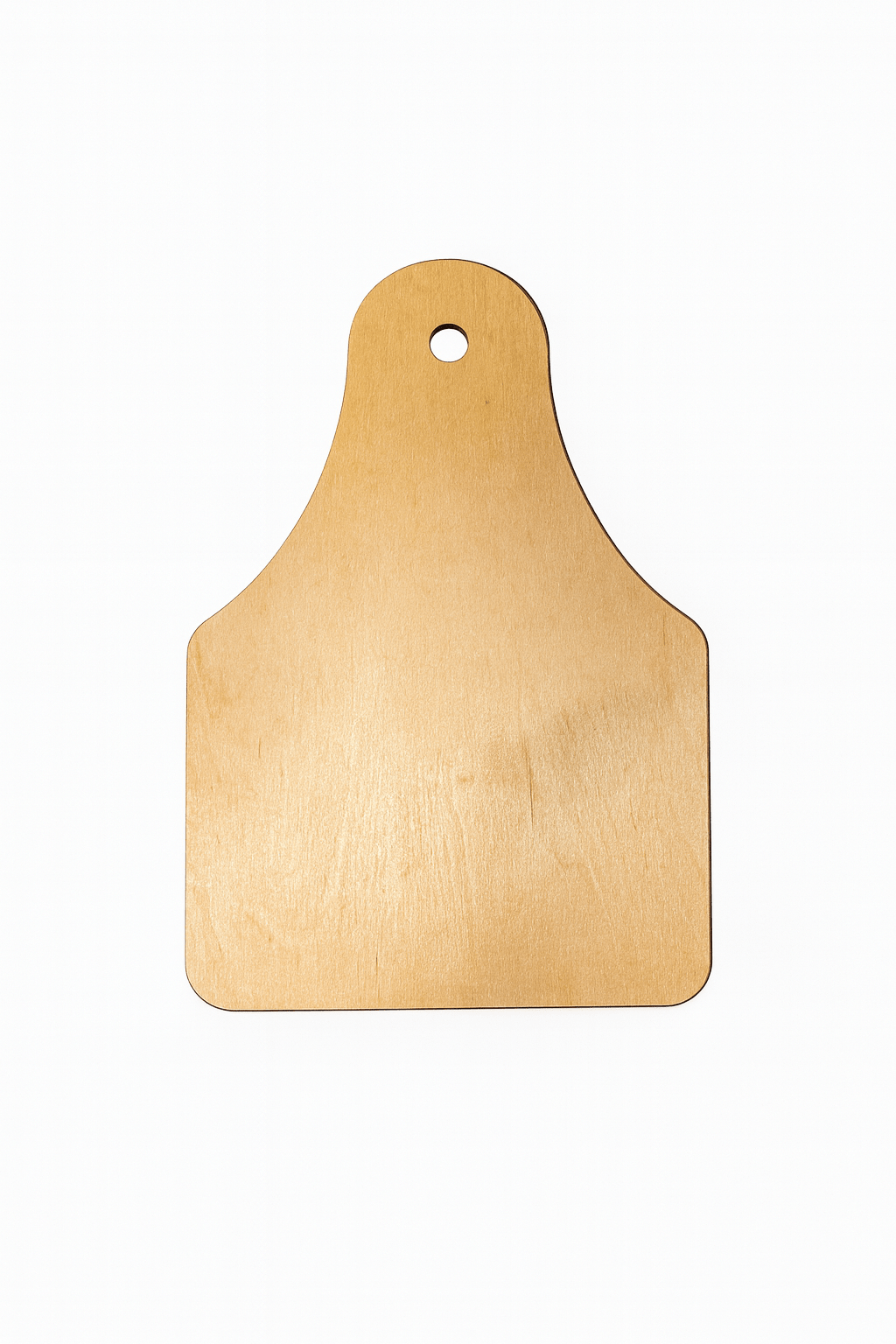 Wooden Cow Tag Door Hanger blank - Counter Culture DIY
